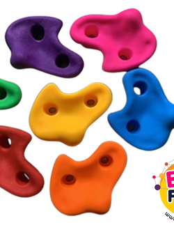 ก้อนหินปีนป่ายใหญ่ ราคาขายต่อ1ชิ้น พร้อมน็อตสกูร ที่จับ ที่ปีน อะไหล่ปีนป่าย อะไหล่เครื่องเล่นสนาม พร้อมส่ง