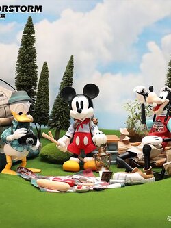 [พร้อมส้ง ] MORSTORM : Urban Escape Plan --- Mickey & Donald & Goofy Setแถมเต้นท์ --