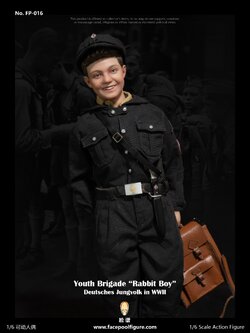 [สั่งจอง] Facepoolfigure 1/6 : Action Figure WWII German Youth Brigade