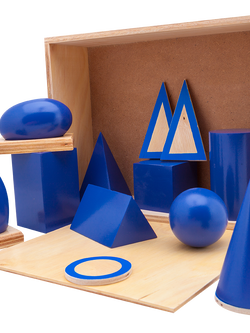 ชุดเรขาคณิตทรงตัน 10 ทรง ของเล่นไม้, ของเล่นเสริมพัฒนาการ,มอนเตสเซอรี่,สื่อการสอน,มอนเตสซอรี่ ,montessori, สื่อการสอนประถม