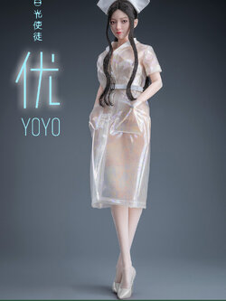 [สั่งจอง]I8TOYS 1/6 : White Light Apostle YouYOYO Costume set