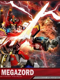 [สั่งจอง] GILGAL : METAL PRO Megazord (50CM)