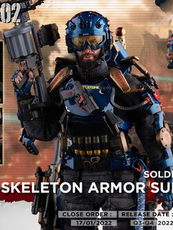 [สั่งจอง]SoldierStory SS125 1/6 : EXO-SKELETON ARMOR SUIT TEST-02