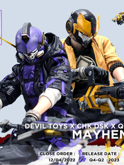 [สั่งจอง]Devil Toys x Chk Dsk x Quiccs Maiquez 1/6