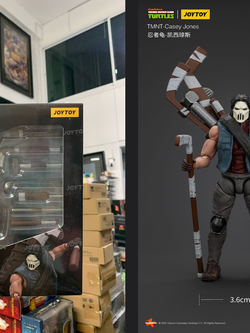 [พร้อมส่ง] joy toy 1/18 : Tmnt - JT01147 : Casey Jones"