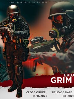 [สั่งจอง]EKUAZ STUDIO EKS05 1/6 : GRIM REAPER