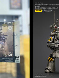 [พร้อมส่ง] Joytoy 1/18 : lron Warriors - JT01468 : MKlIl Tactical Legionary with Nuncio-vox