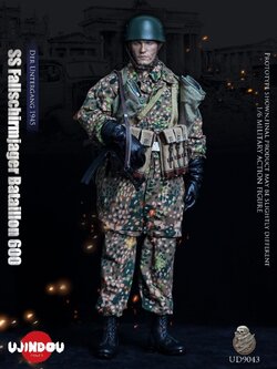 [สั่งจอง]UJINDOU UD9043 1/6 : SS Fallschirmjager Bataillon 600 Der Untergang 1945
