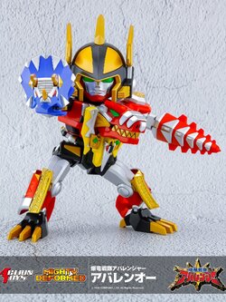 [สั่งจอง]Action Toys : Mighty Deformed Abaranger (16 cm)