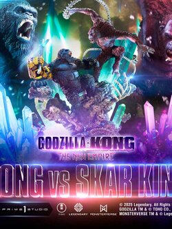 [สั่งจอง]Prime 1 Studio UDMGXK-02: Kong vs Skar King (Godzilla x Kong: The New Empire)