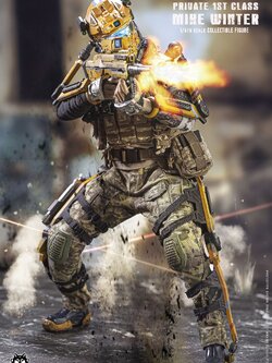 [สั่งจอง]JackalX - JX007 - Ophiuchus: The Dawn of Humanoid - 1/6 Private 1st Class Mike Winter Collectible Figure