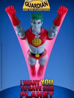[สั่งจอง] Dasin Model 1/12 : Captain Planet
