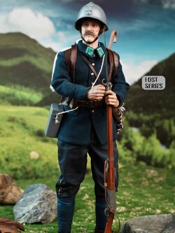 [สั่งจอง] QORANGE QOTOYS QOM-1041 1/6 : France Chasseurs Alpins in Vosges 1915
