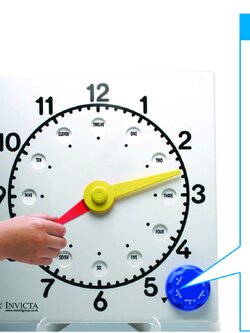 เรียนรู้เวลาจากนาฬิกาจำลอง , ของเล่น,ของเล่นเสริมพัฒนาการ, สื่อการสอน