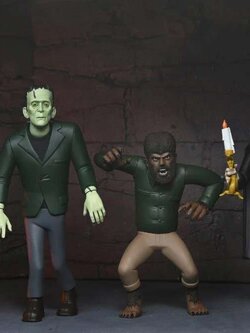 [พร้อมส่ง] NECA Universal Monster : Toony Terrors Series 10 Asst (Dracula, Frankenstein, Wolf Man, Mummy)