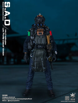 [สั่งจอง] Easy&Simple 26038S 1/6 SCale S.A.D Casual Version HALO Infiltration