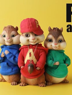 [สั่งจอง]JXK JXK060 : The Chipmunks Pockets Animals