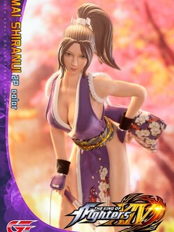 [สั่งจอง]Genesis KOF-MS02 1/6 The KOF Fighters XIV - Mai Shiranui 2P color