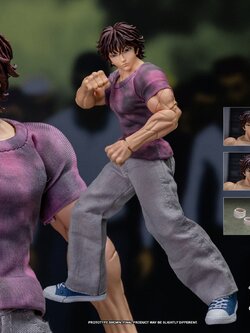 [สั่งจอง]Storm Toys KIBK05 1/12 : SON OF THE OGRE : Baki Hanma