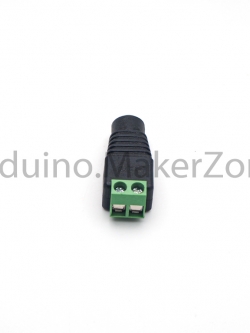 DC Jack 5.5 x 2.1mm DC Power Female Jack Connector แจ็คแยกขั้วไฟตัวเมีย 5.5x2.1mm แปลงจาก Adapter ให้เป็นสายไฟ 2 ขั้ว
