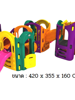 สไลเดอร์อุโมงค์ผจญภัยเขาวงกต, ท่อลอด อุโมงค์สไลด์กระดานลื่น3ทาง ,เครื่องเล่นสนาม ของเล่นเด็ก พร้อมส่ง