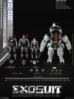 [พร้อมส่ง] SoldierStory SSE002 1/18 : EXO-Skeleton Armor Suit XO-02