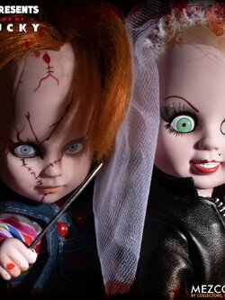 [สั่งจอง] Mezco toyz : LDD PRESENTS - Chucky and Tiffany Boxed Set [Reissue]