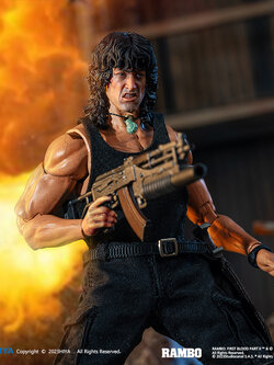 [สั่งจอง] HIYA ESR0100 Exquisite Super Series 1/12 : FIRST BLOOD Part III - Rambo