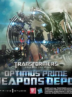 [สั่งจอง] Prime 1 Studio MMTFM-38: Optimus Prime Weapons Depot (Transformers: Dark of the Moon)