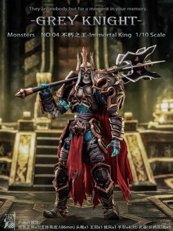 [สั่งจอง]GREYKNIGHT 1/10 : Monsters No.04 - Immortal King (18.6ซม.)