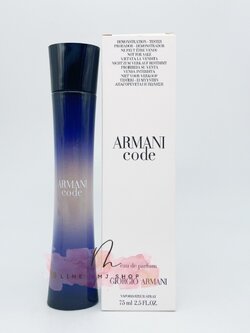 Code EDP 75ml กล่องเทส น้ำหอม
