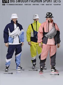 [สั่งจอง]Onesix Verse OS06 1/6 : Big Swoosh Fashion Sport sets