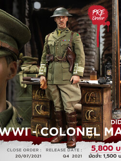 [สั่งจอง]DID 1/6 : WWI British Officer - Colonel Mackenzie
