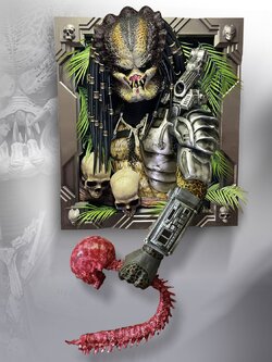 [สั่งจอง]Hollywood Collectibles Group : Predator Life-Size Wall Decor (Predator)