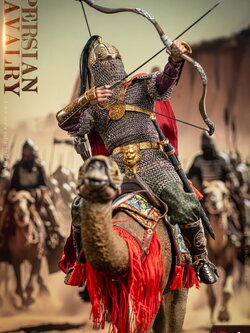 [สั่งจอง] HHMODEL & HAOYUTOYS 1/6 Imperial Legion - HH18075 : Persian heavy cavalry