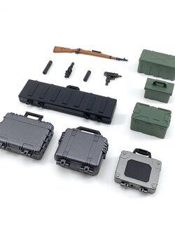 [สั่งจอง]DRAGON HORSE DH-E003 1/12 : CASE SET A