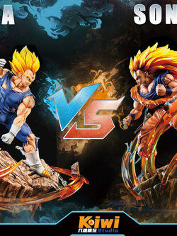 [สั่งจอง]KIWI STUDIO 1/6 : SON GOKU & VEGETA Statue