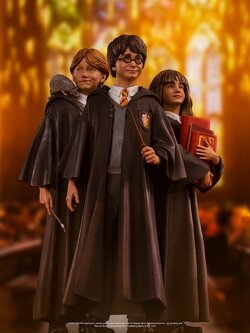 [สั่งจอง]Iron Studios 1/10 : Harry Potter Harry Potter/Hermione Granger/Ron Weasley