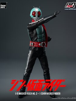 [พร้อมส่ง] Threezero 3Z06780W0 1/6 : SHIN MASKED RIDER FigZero Masked Rider No.2+1