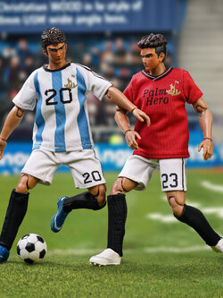 [สั่งจอง] DID 1/12 : Palm Hero Simply Fun Sport Series – Footballer