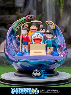 [สั่งจอง] Creation at Works 1/6 Scale Premium Statue : Doraemon Timemachine