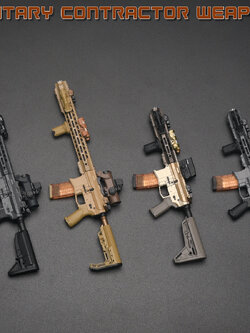 [สั่งจอง] Easy&Simple Private Mlitary Contractor Weapon Set D