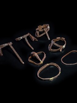 [พร้อมส่ง] Fourhorsemen : MYTHIC LEGIONS: ALL STARS 6 14 - Belts Pack (Brown)