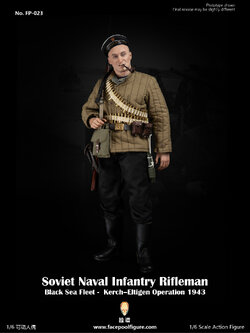 [สั่งจอง]Facepoolfigure 1/6 : WWII Soviet Naval Black Sea Fleet Rifleman