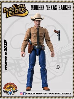 [พร้อมส่ง] Dime Novel Legends 1/18 : CHICKEN FRIED TOYS มีให้เลือก 3แบบ