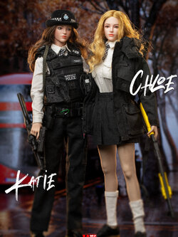 [สั่งจอง]MODELING TOYS MMS9007 1/6 : BRITISH METROPOLITAN FEMALE POLICE SERVICE ARMED POLICE - OFFICER CHLOE & KATIE