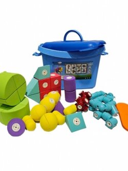 บล็อกโฟมแม่เหล็ก ชุดสัตว์ (48ชิ้น) ของเล่น, ของเล่นเสริมพัฒนาการ, ของเล่นเด็ก, สื่อการสอน พร้อมส่ง