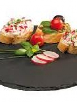 แผ่นหินชนวนทรงกลม มี 3 ขนาด