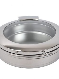 อ่างอุ่นอาหารแบบกลม ฝากระจกใส สำหรับเตา Induction