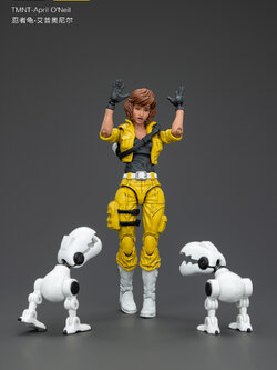 [พร้อมส่ง]"Joy toy 1/18 : TMNT - JT00669 : April O'Neil"